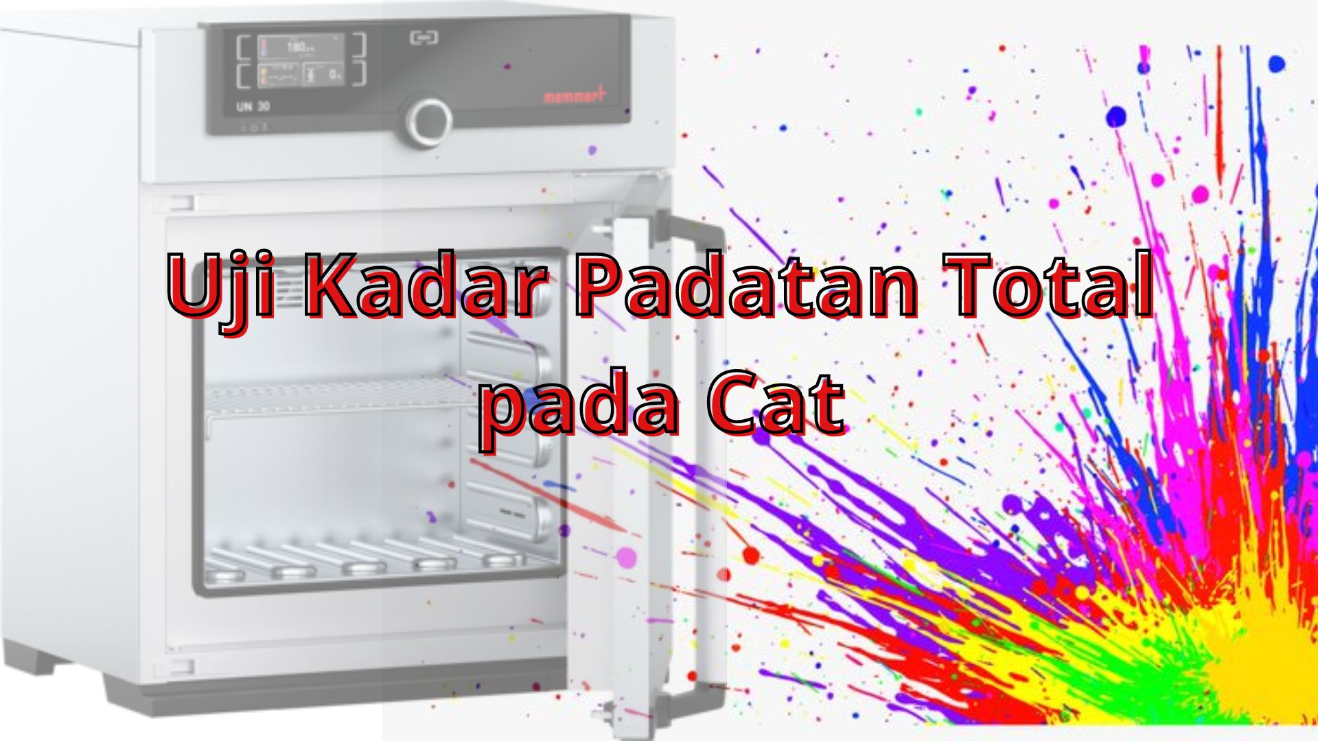 Uji Kadar Padatan Total pada Cat