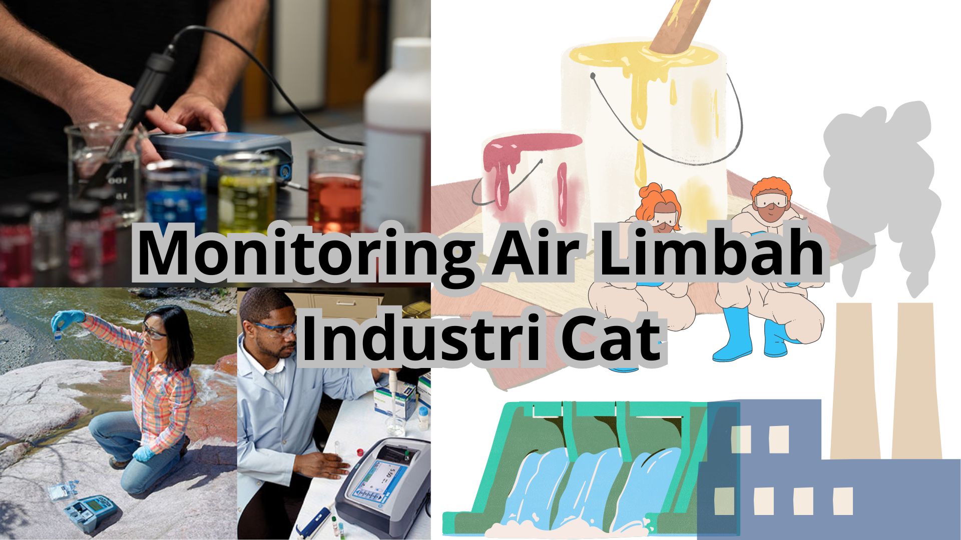 Monitoring Air Limbah Industri Cat