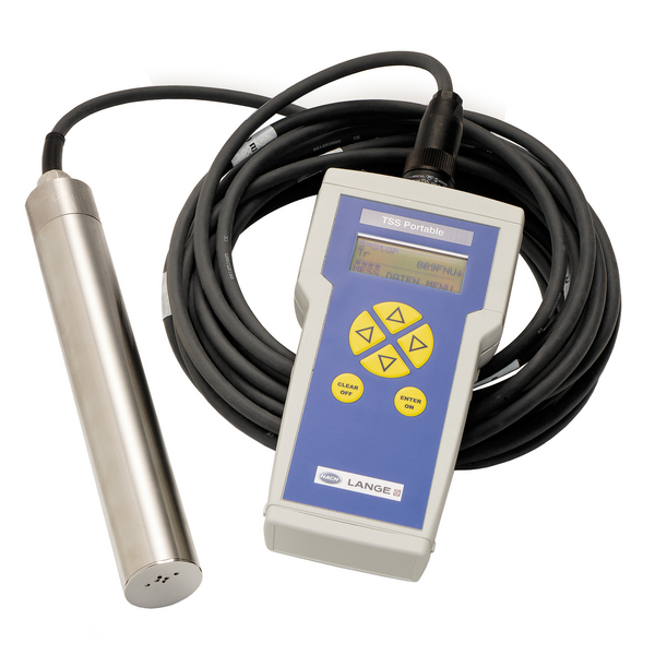 hach online, complete tss portable hand-held turbidity, suspended solids  and sludge blanket level system